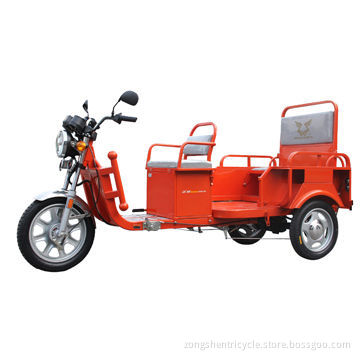 Electric tricycle with passenger model, hybrid
